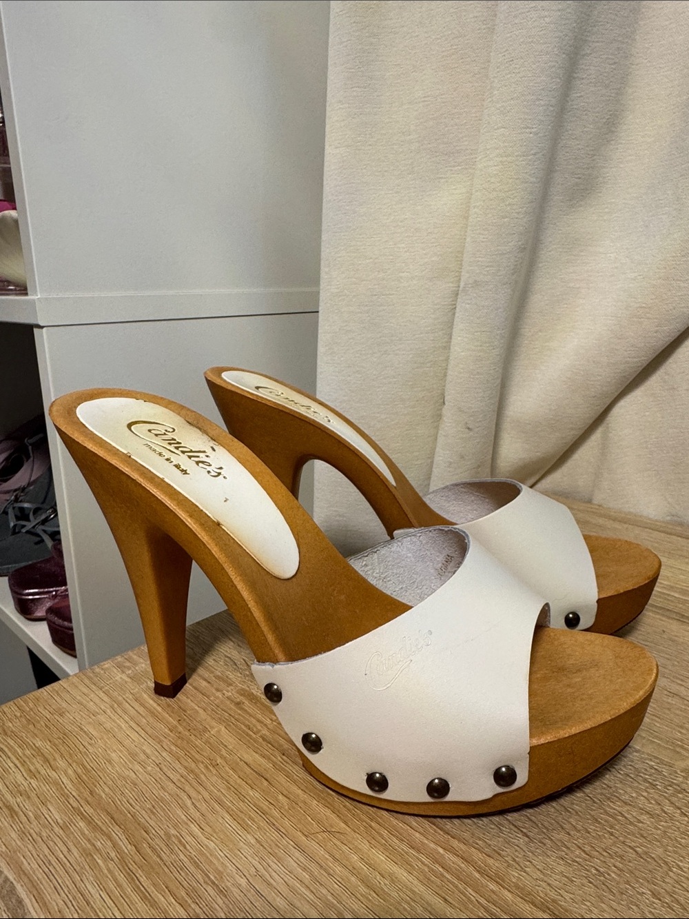 Candies Platform Mules Y2k style heels